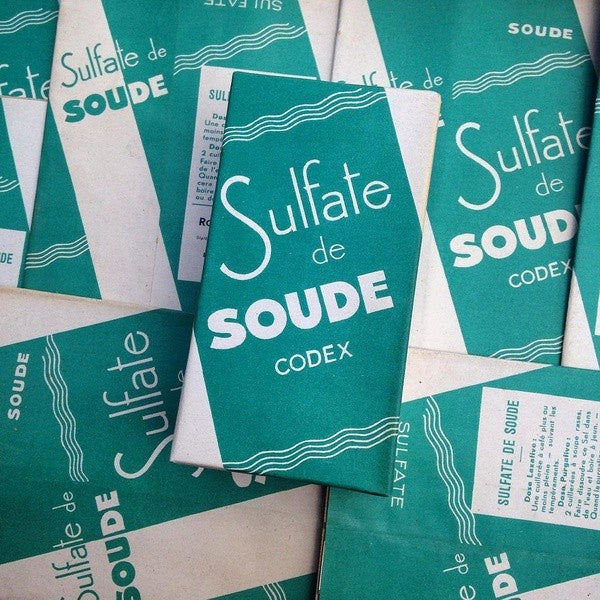 Boite Sulfate de Soude 1940 n°2