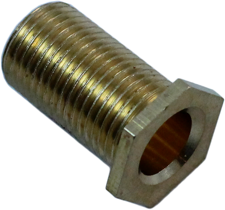 boulon creux électrique m10 laiton vintage électricité passage de cable 20mm