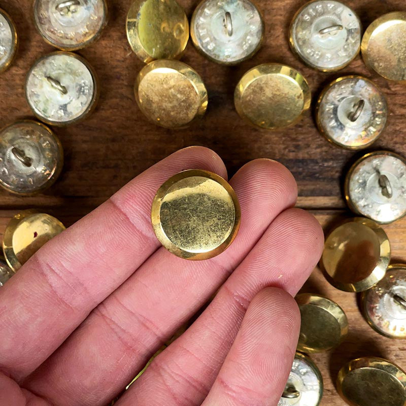Gold Button 22mm 1930