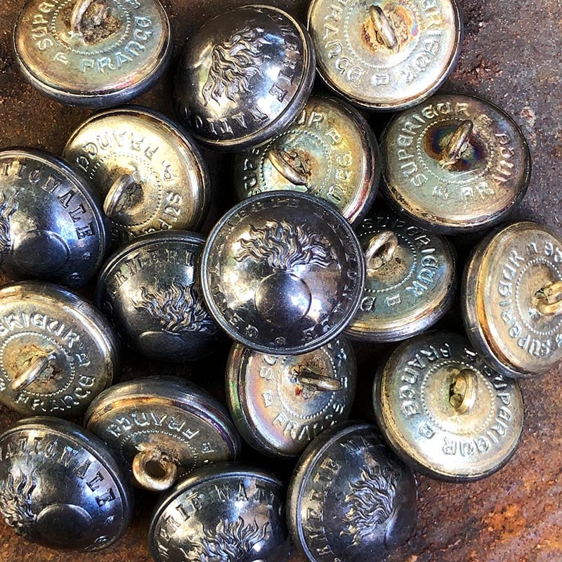 Bouton Gendarmerie Nationale 21mm 1930
