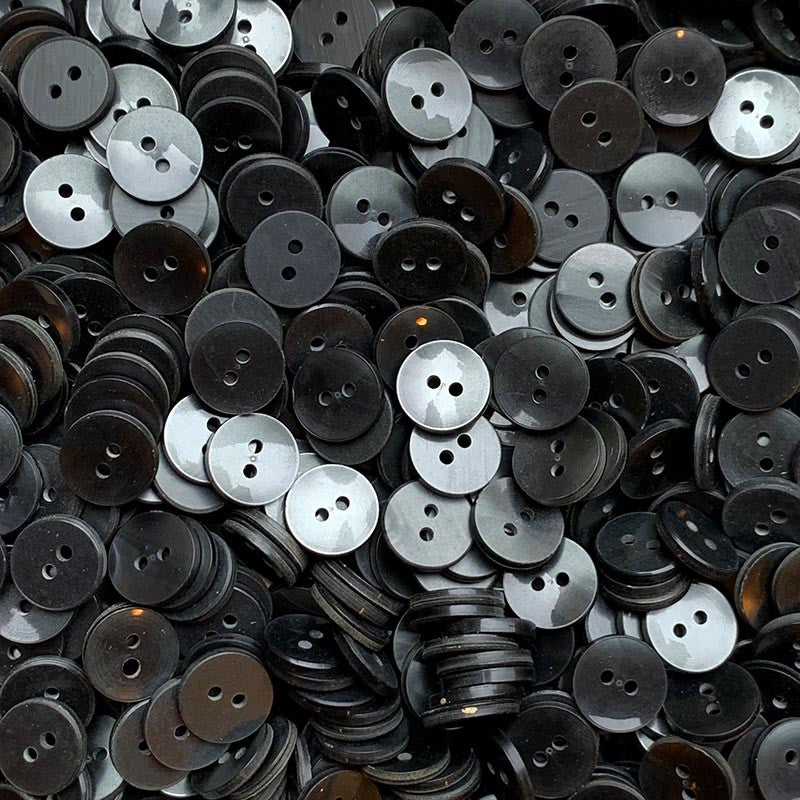 Bouton Gris 14mm 1970