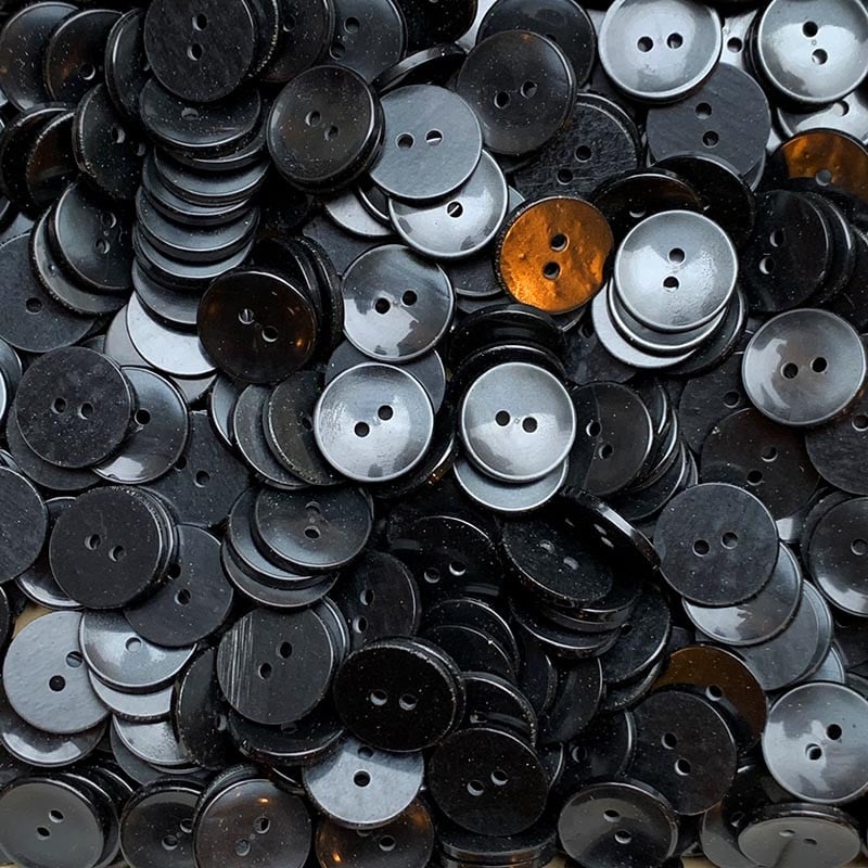 Bouton Gris 18mm 1970