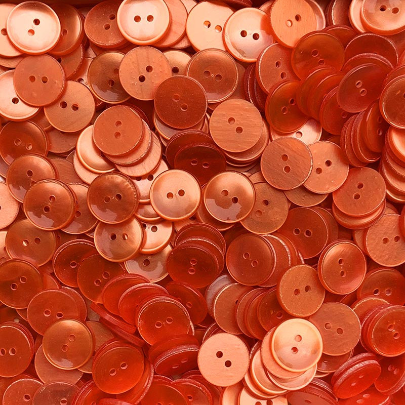 Bouton Orange 18mm 1970