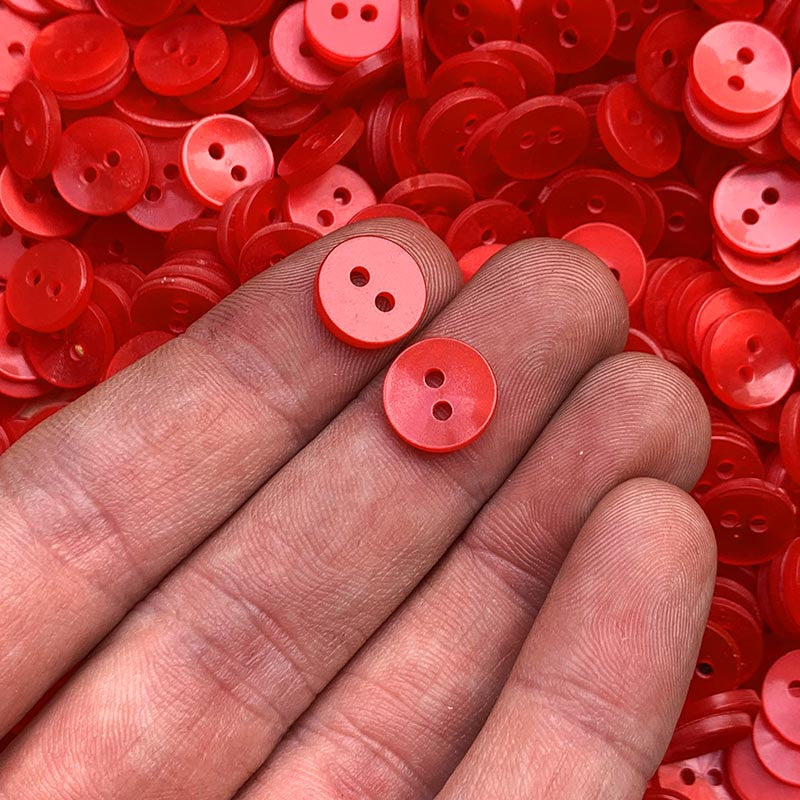 Bouton Rouge 11mm 1970