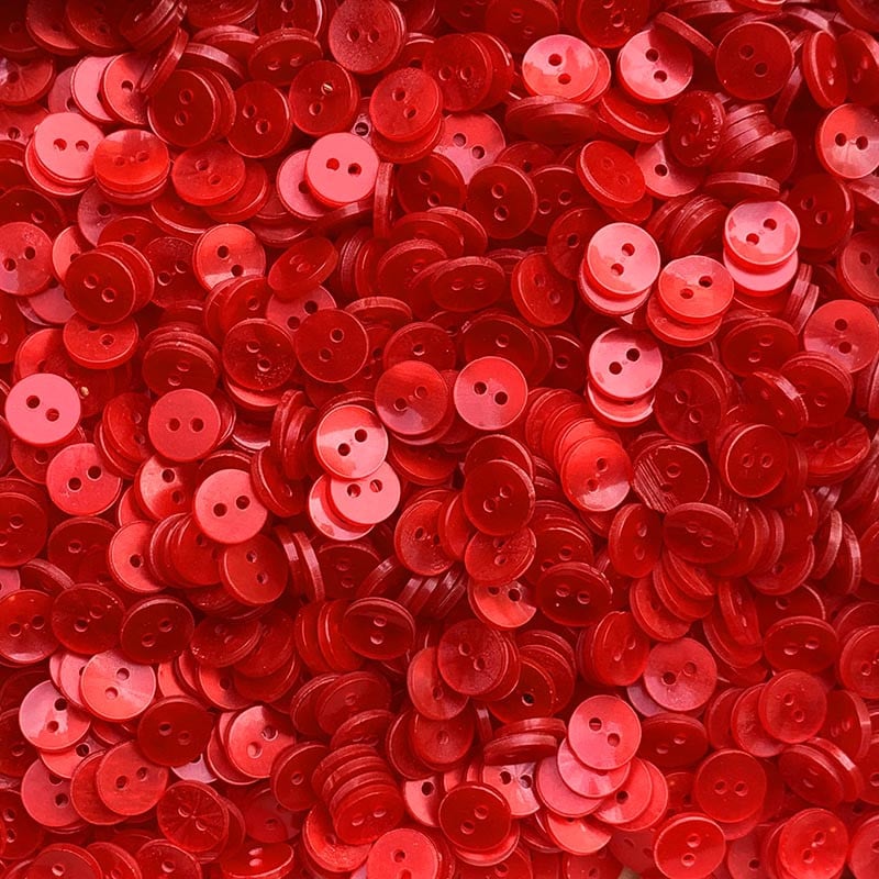 Bouton Rouge 11mm 1970