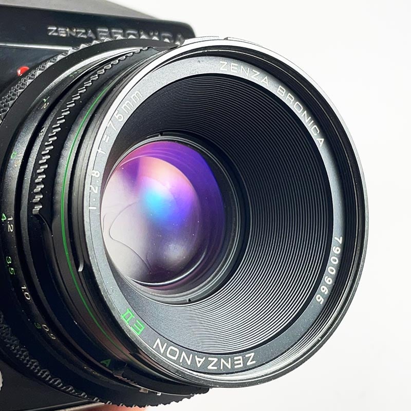 Bronica Zenza ETR & 75mm 2.8