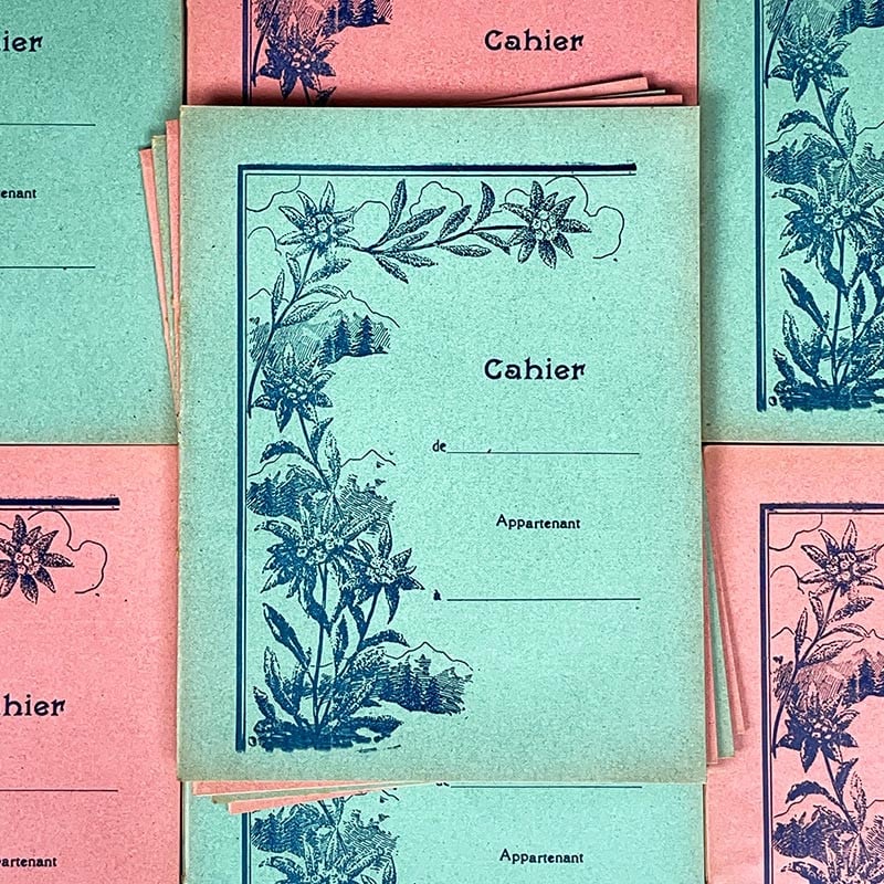 Cahier d'Ecole Edelweiss 1960