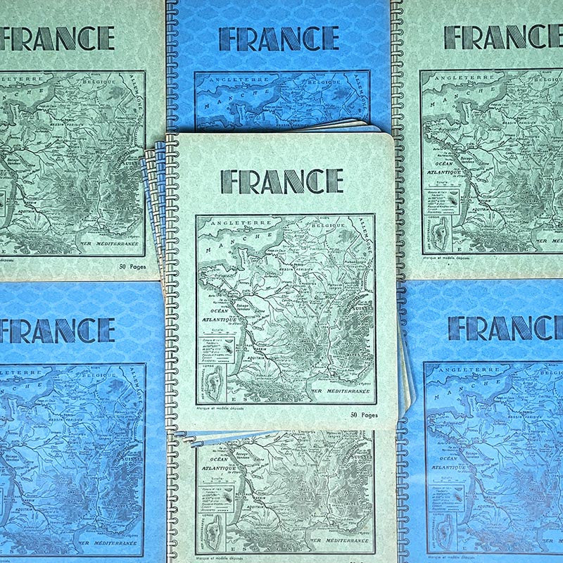Cahier d'Ecole France 1950