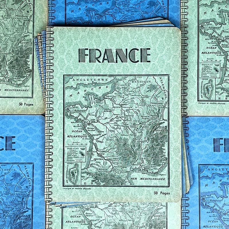 Cahier d'Ecole France 1950