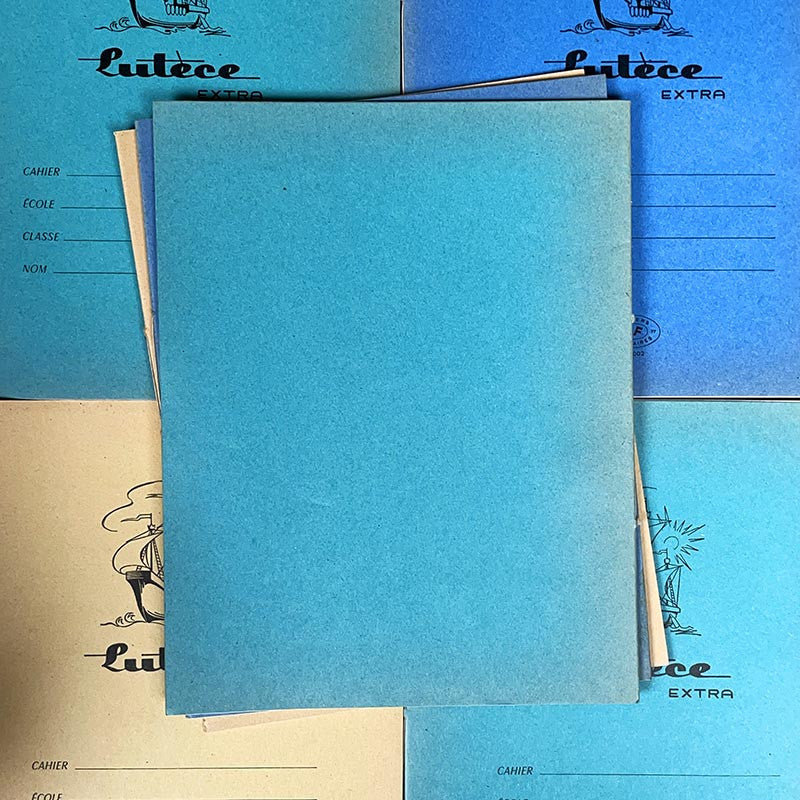 Cahier d'Ecole Lutèce 1960