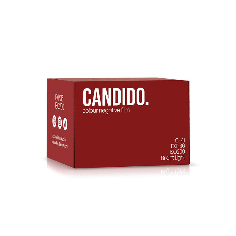 candido 200 brightlight film pellicule argentique c41 négatif couleur cine kodak vision 35mm 24x36 135