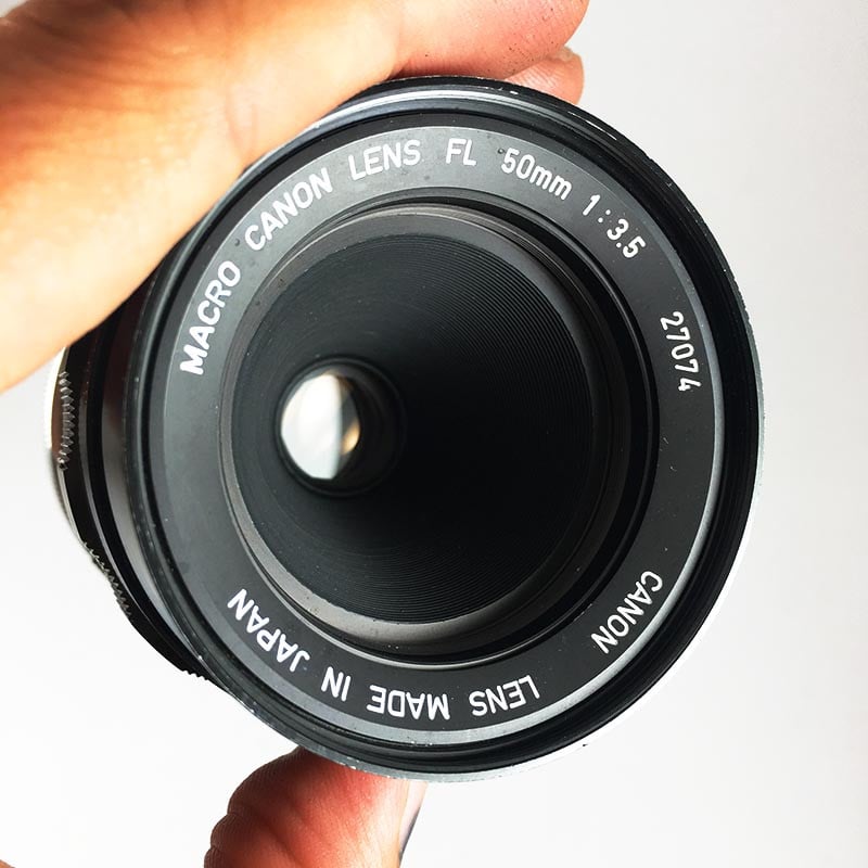 Canon 50mm 3.5 Macro FL