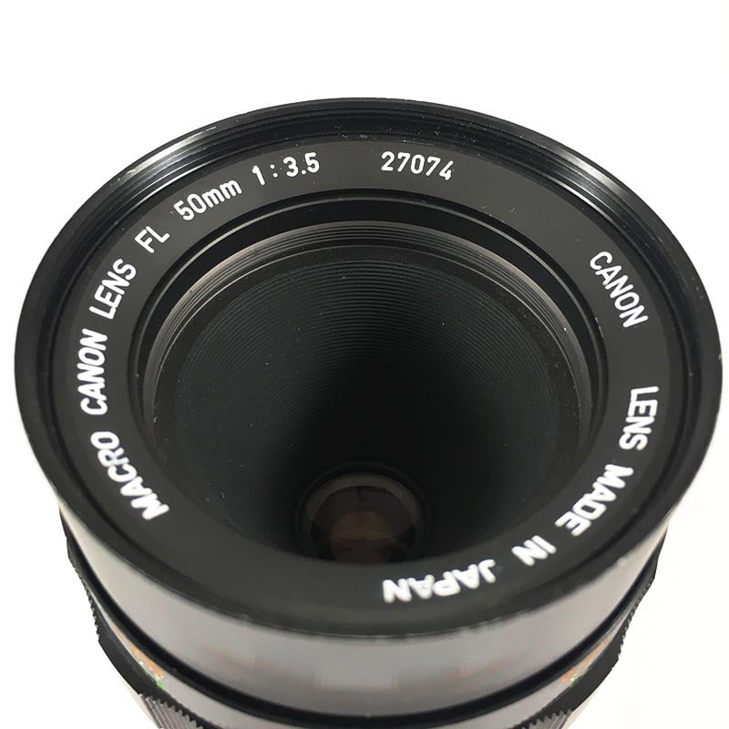 Canon 50mm 3.5 Macro FL