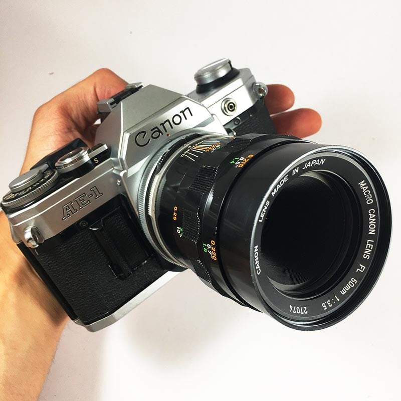 Canon 50mm 3.5 Macro FL