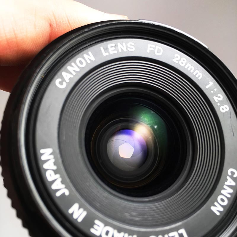 Canon A-1 & 28mm FD 2.8