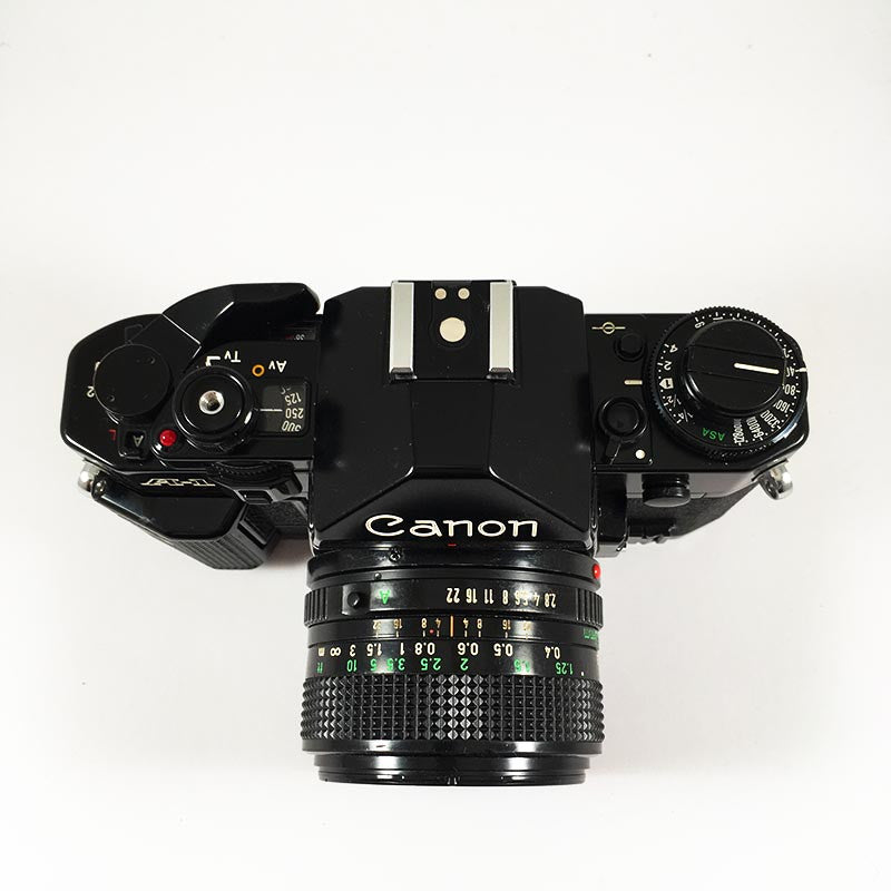 Canon A-1 & 28mm FD 2.8
