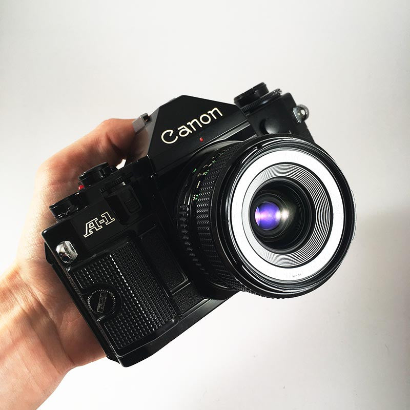 Canon A-1 & 28mm FD 2.8