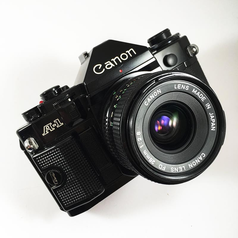 Canon A-1 & 28mm FD 2.8