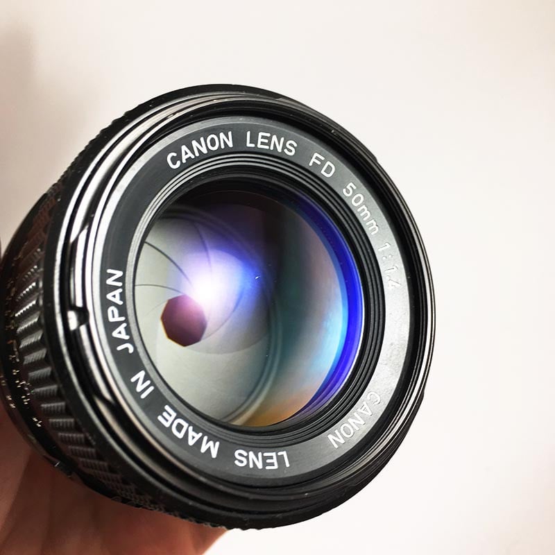 Canon A-1 & 50mm 1.4