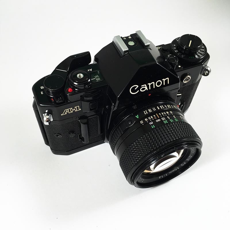 Canon A-1 & 50mm 1.4