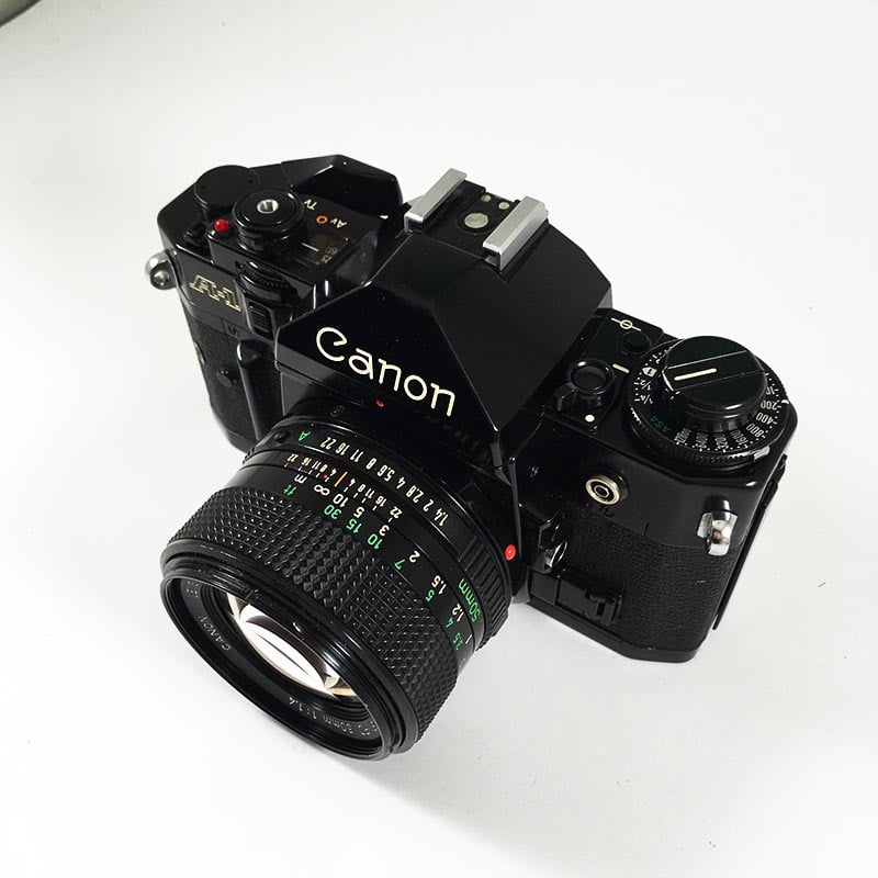 Canon A-1 & 50mm 1.4