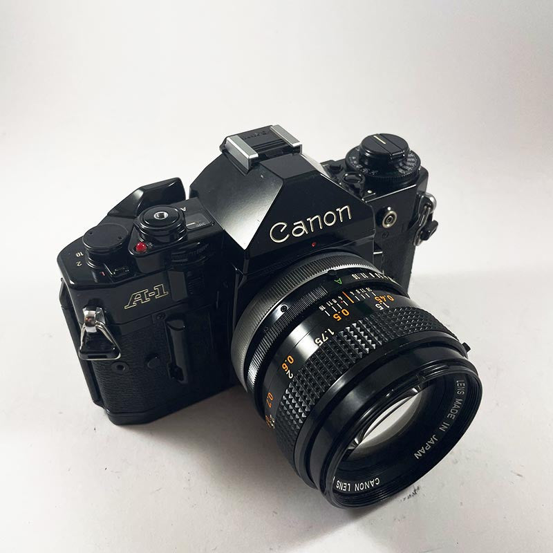 Canon A-1 & 50mm 1.4 S.S.C