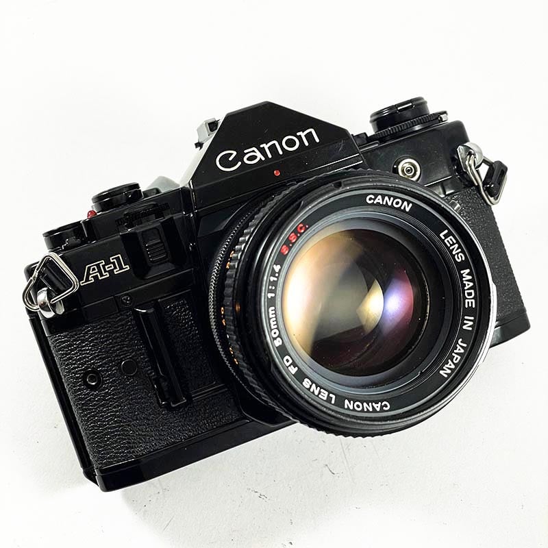 Canon A-1 & 50mm 1.4 S.S.C