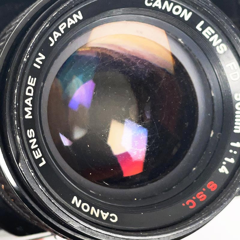 Canon A-1 & 50mm 1.4 S.S.C