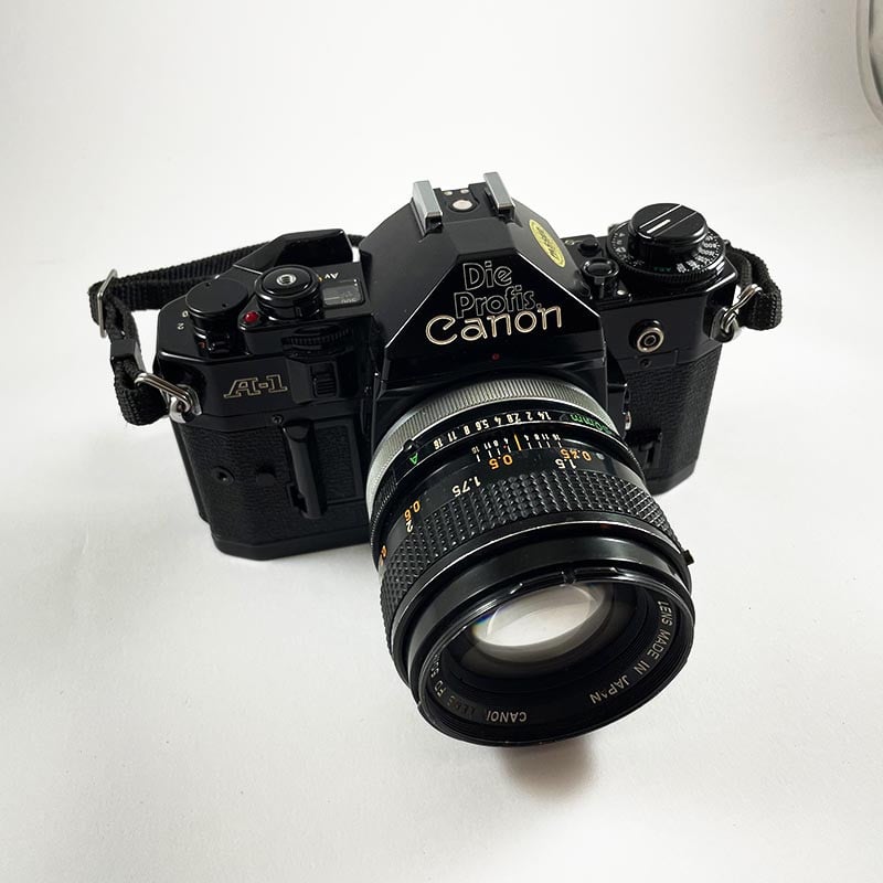 Canon A-1 & 50mm 1.4 S.S.C