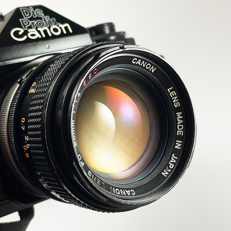 Canon A-1 & 50mm 1.4 S.S.C
