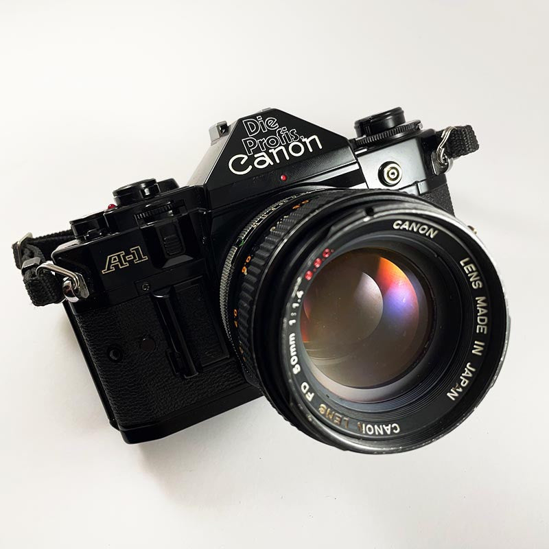 Canon A-1 & 50mm 1.4 S.S.C