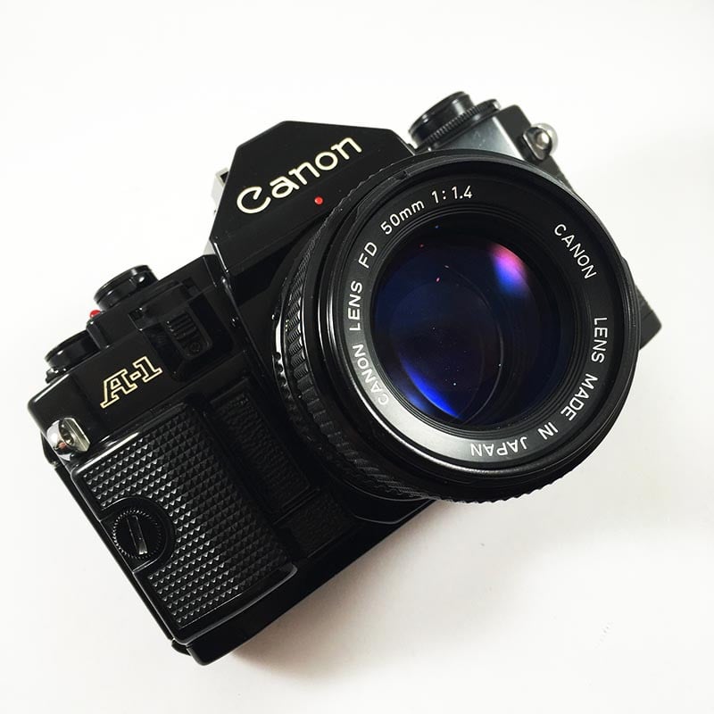 Canon A-1 & 50mm 1.4