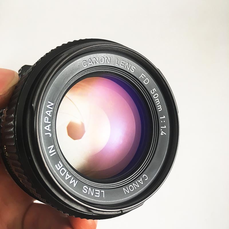 Canon A-1 & 50mm 1.4