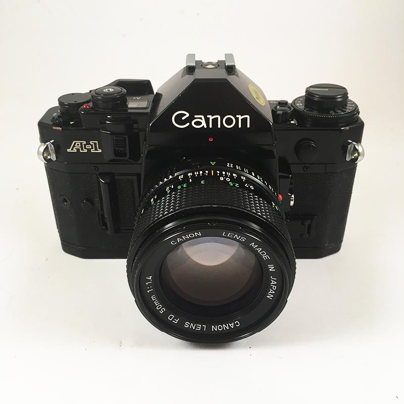 Canon A-1 & 50mm 1.4