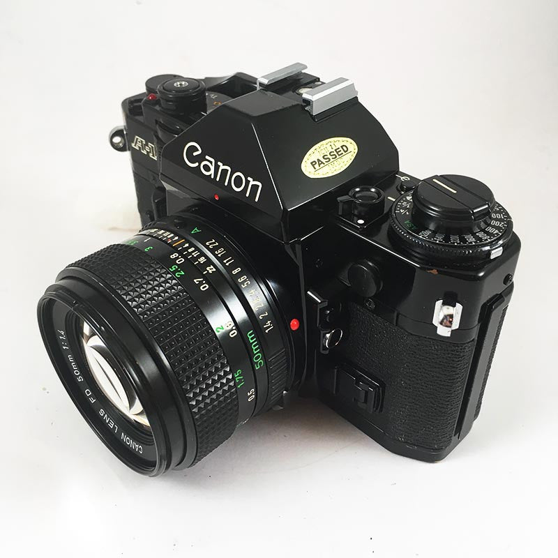 Canon A-1 & 50mm 1.4