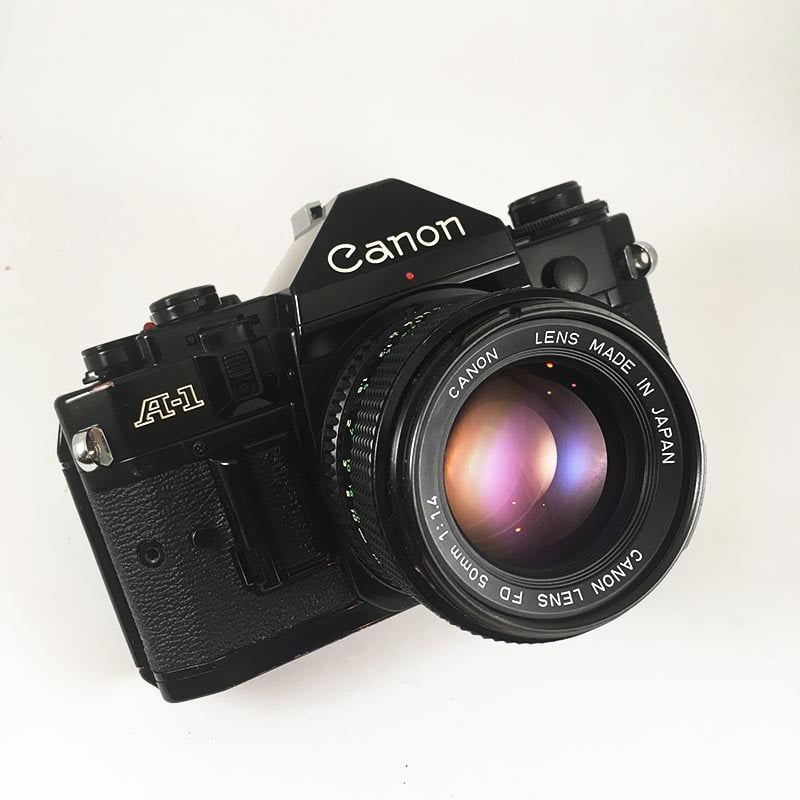 Canon A-1 & 50mm 1.4