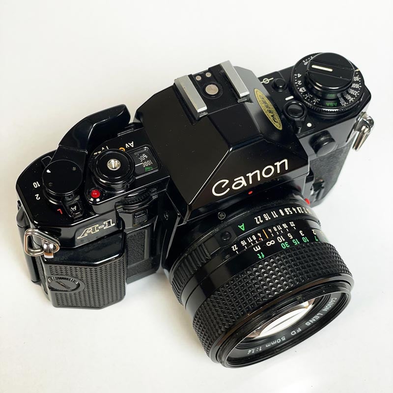 Canon A-1 & 50mm 1.4
