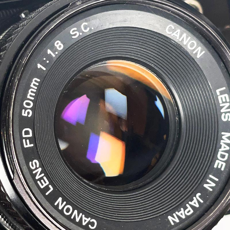 Canon A-1 & 50mm 1.8 S.C