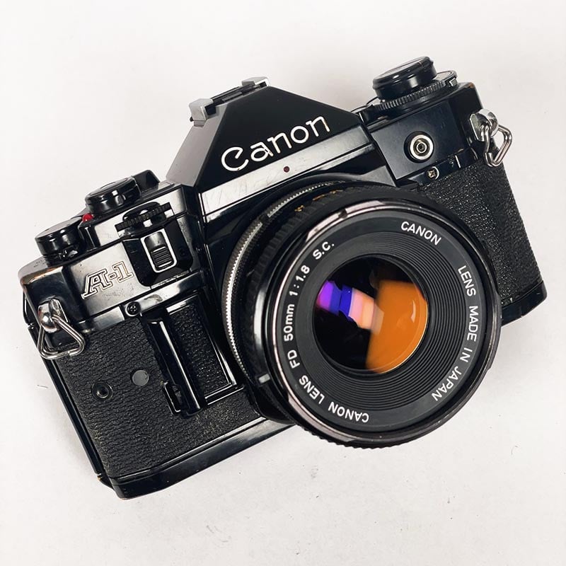 Canon A-1 & 50mm 1.8 S.C