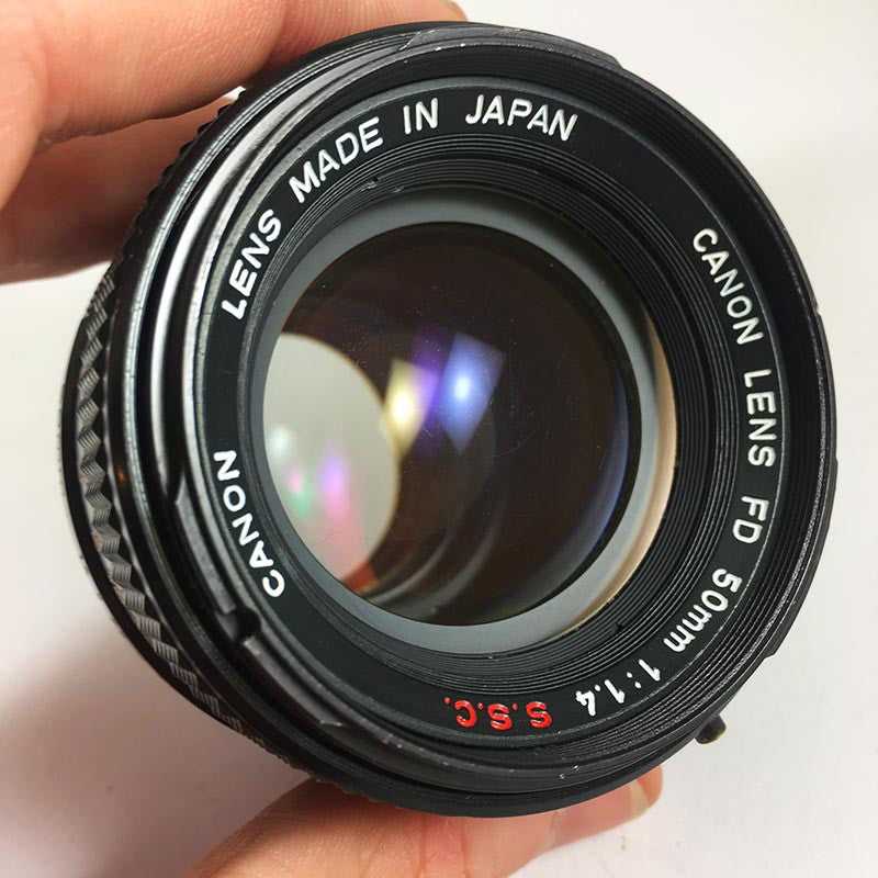 Canon A-1 & 50mm FD 1.4 SSC