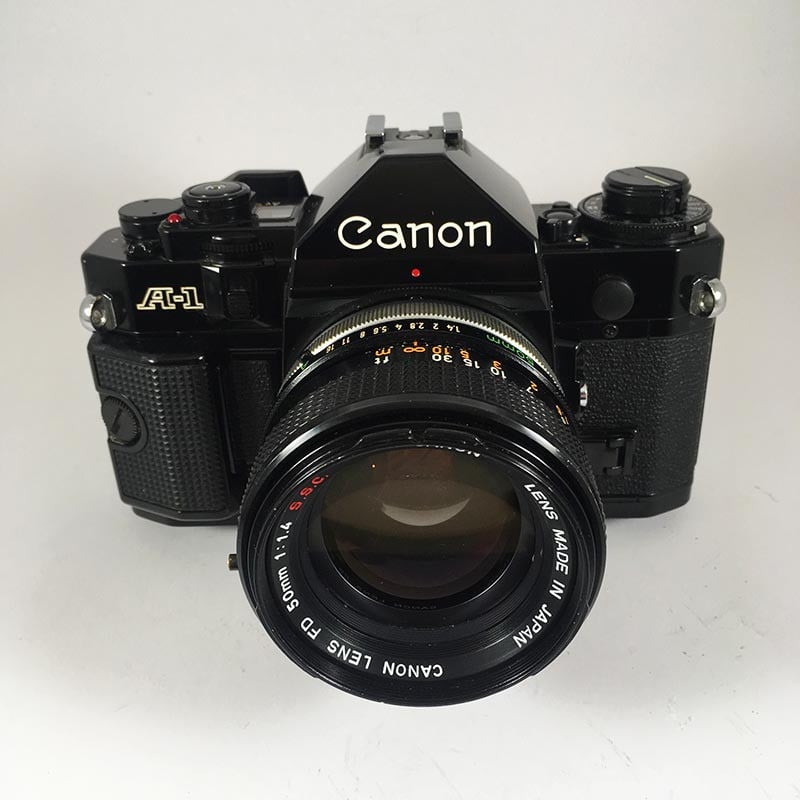 Canon A-1 & 50mm FD 1.4 SSC