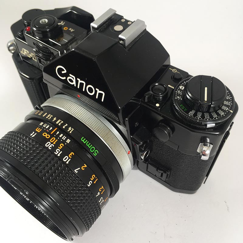 Canon A-1 & 50mm FD 1.4 SSC