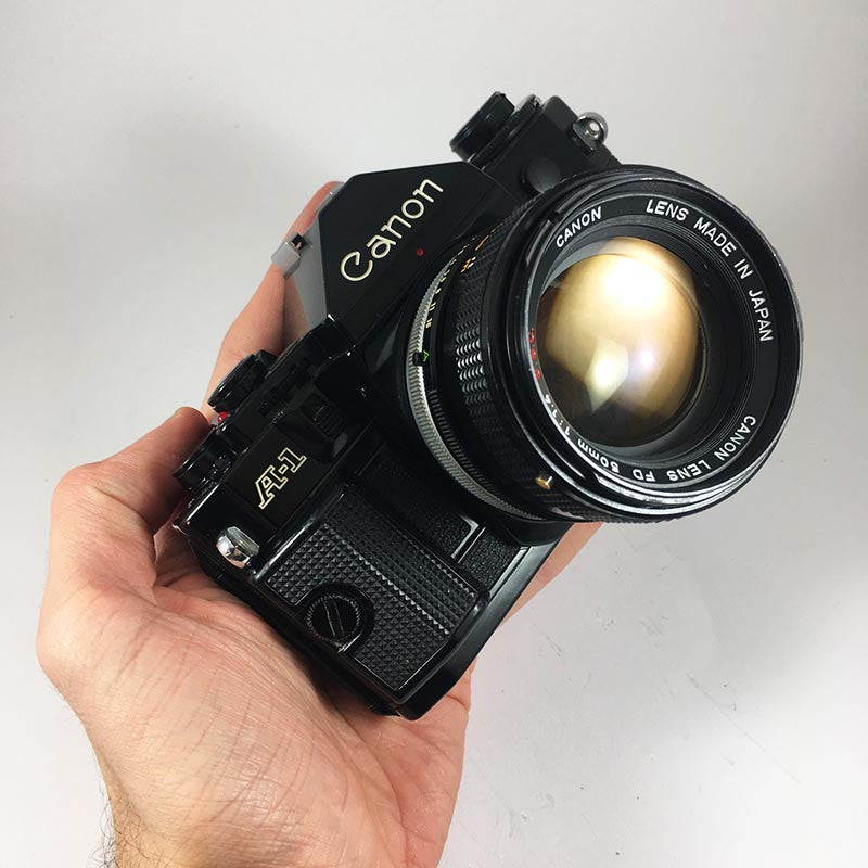 Canon A-1 & 50mm FD 1.4 SSC