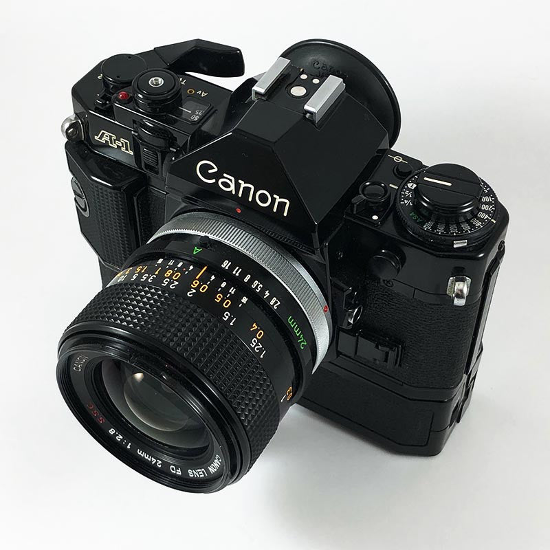Canon A-1 MD & 24mm SSC 2.8