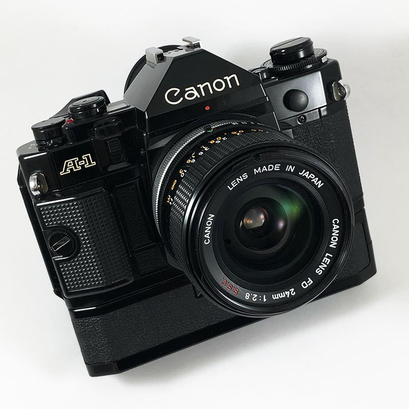Canon A-1 MD & 24mm SSC 2.8