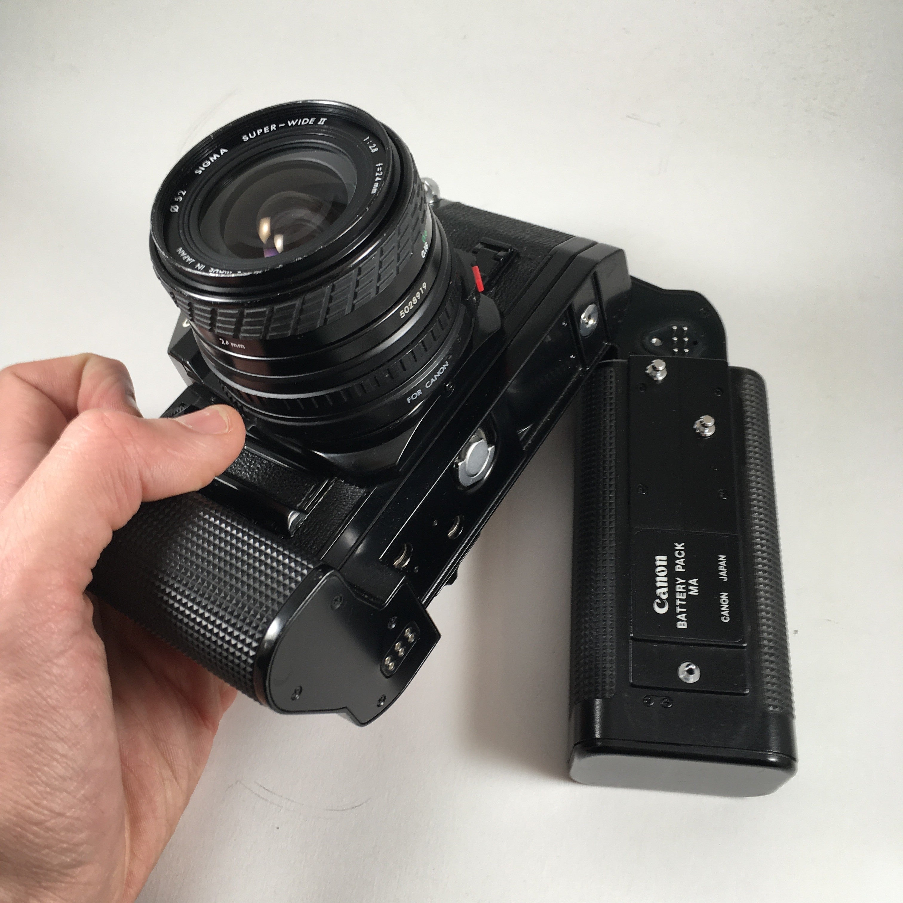 Canon A-1 MD & Sigma 24mm 2.8