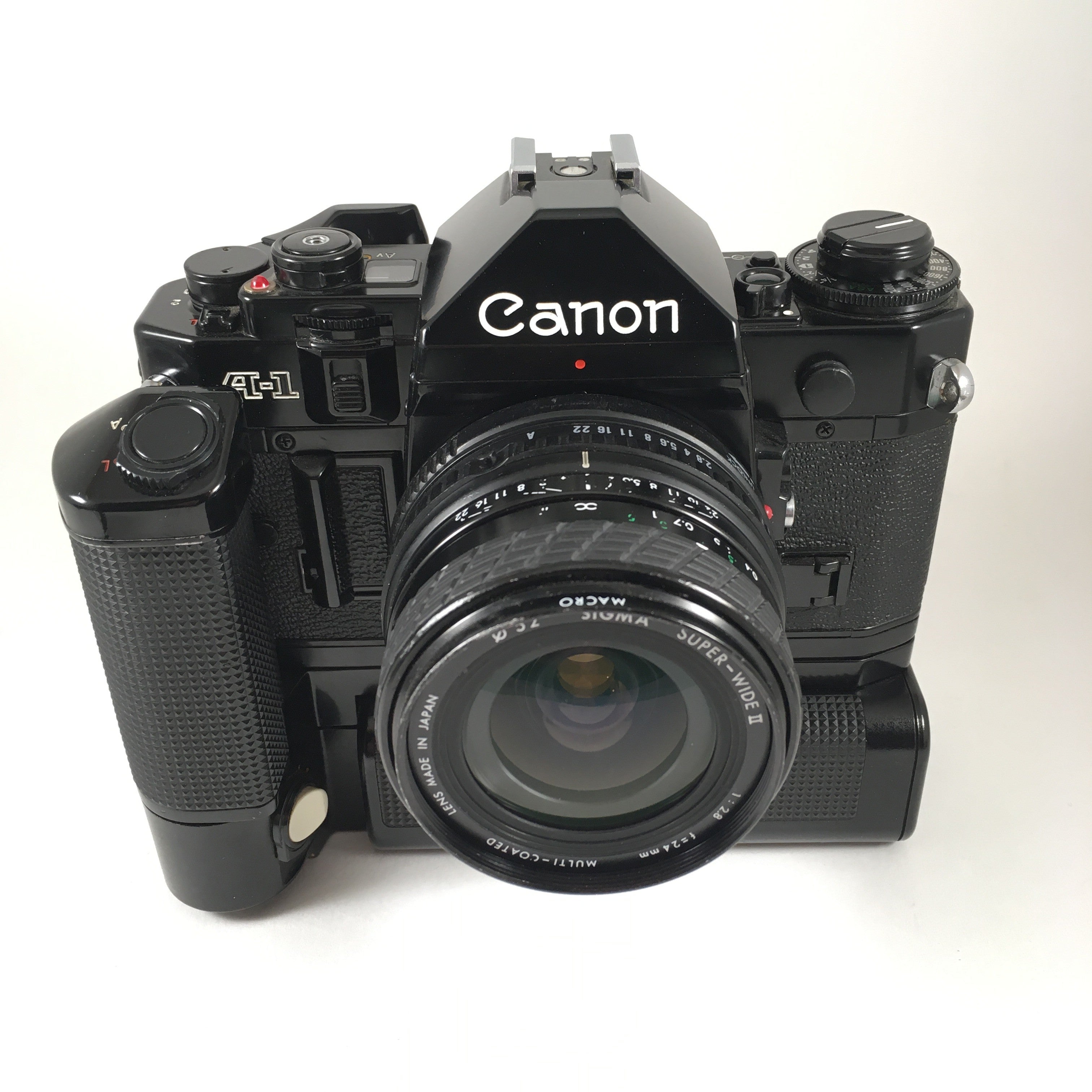 Canon A-1 MD & Sigma 24mm 2.8