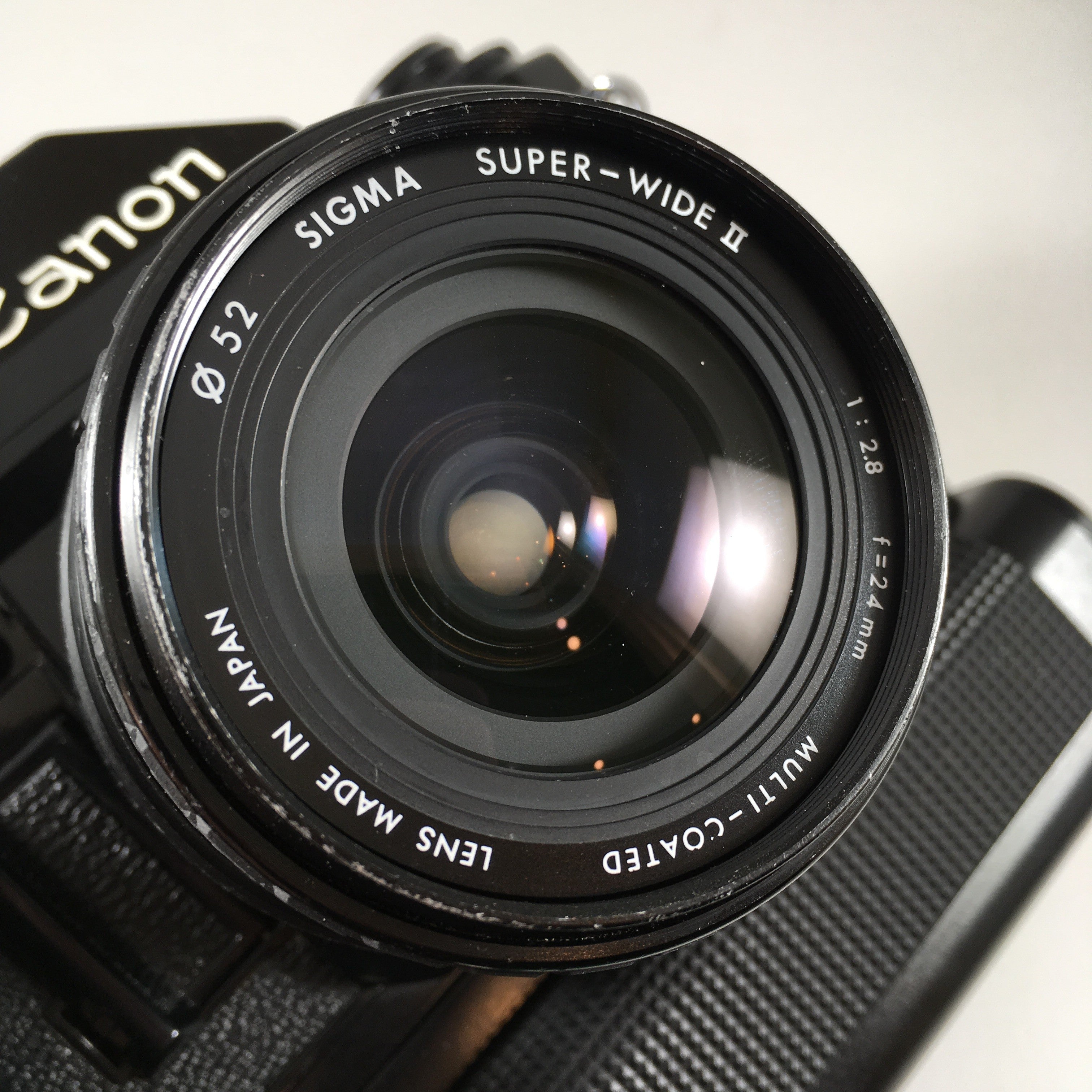 Canon A-1 MD & Sigma 24mm 2.8