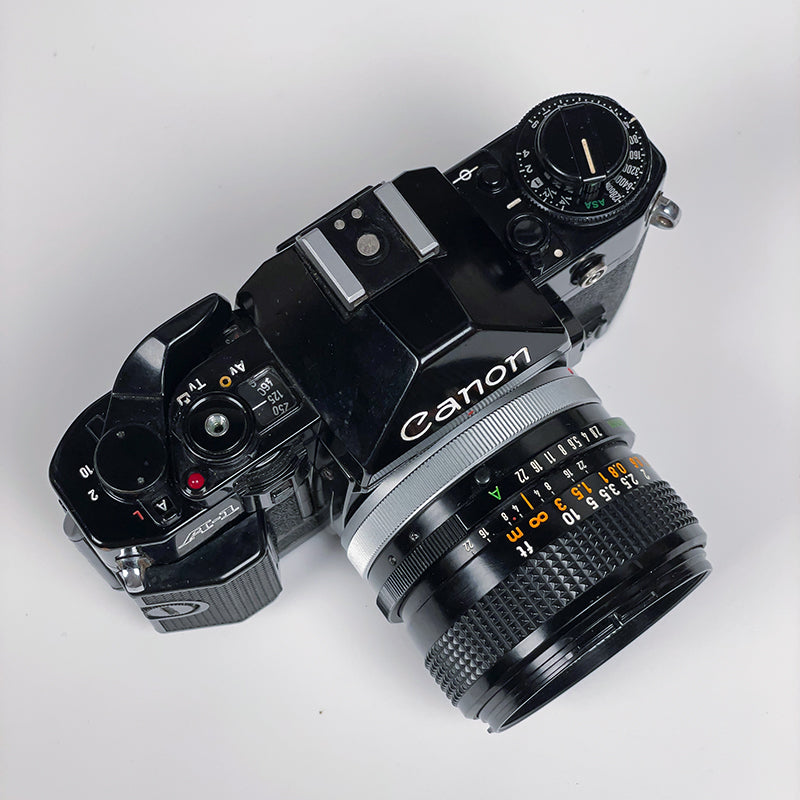 canon a1 28mm 2.8 fd appareil photo argentique film pellicule ancien vintage reflex 135 35mm 24x36 photographie