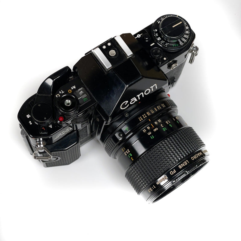 canon a1 50mm 1.8 fd appareil photo argentique film pellicule ancien vintage reflex 135 35mm 24x36 photographie